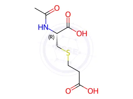 Chemical structure of Acetylcysteine Impurity 31