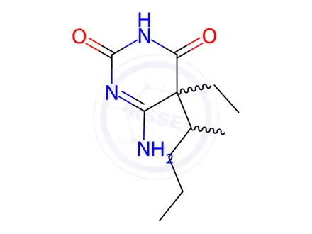 Chemical structure of Pentobarbital EP Impurity B