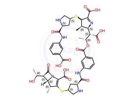 Chemical structure of Ertapenem Dimer 4