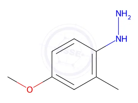 Chemical structure of Hydrazine, (4-methoxy-2-methylphenyl)-(9CI)