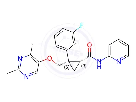 Chemical structure of Lemborexant Impurity 123