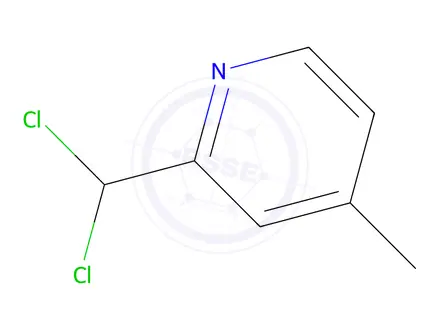 Chemical structure of 2-(Dichloromethyl)-4-methylpyridine