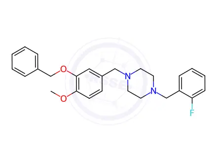 Chemical structure of Lomerizine Impurity 138