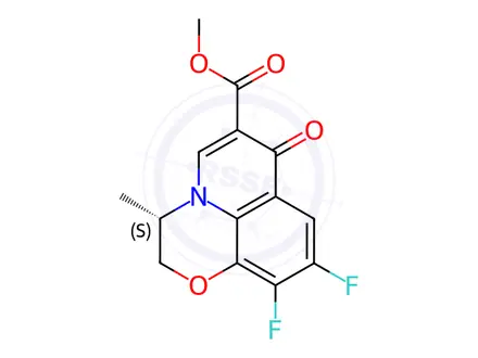 Chemical structure of Levofloxacin Impurity 115