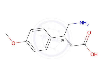 Chemical structure of (R)-4-Amino-3-(4-methoxyphenyl)butanoicacid