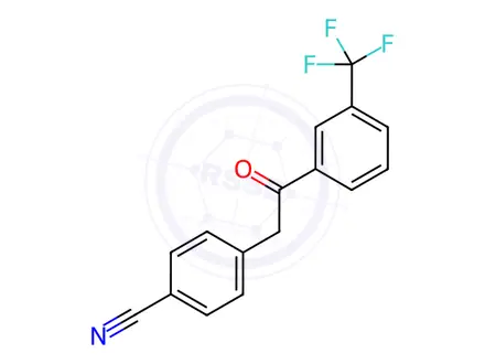 Chemical structure of Metaflumizone Impurity 2