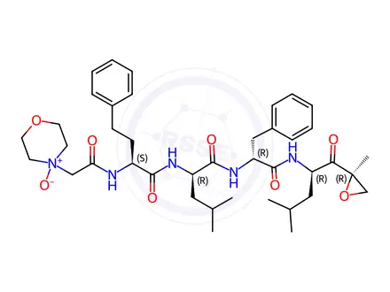 Chemical structure of Carfilzomib N-Oxide Impurity