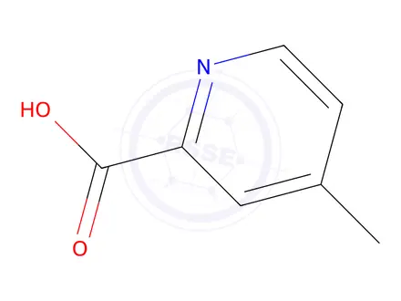 Chemical structure of 4-methyl-pyridine-2-carboxylic acid