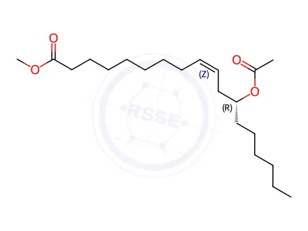Chemical structure of Methyl O-acetylricinoleate