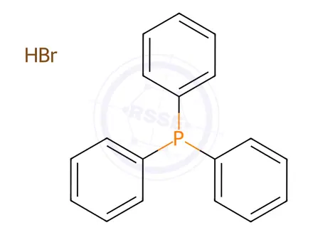 Chemical structure of Triphenylphosphine Hydrobromide