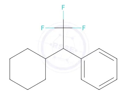Chemical structure of (1-Cyclohexyl-2,2,2-trifluoroethyl)benzene