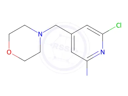 Chemical structure of 6-chloro-4-(MorpholinoMethyl)pyridin-2-aMine