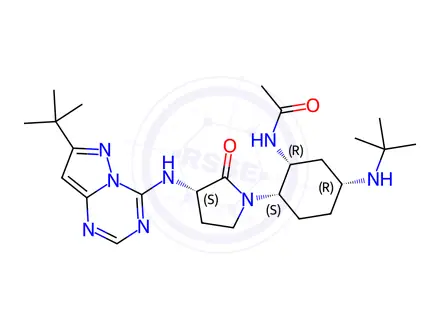 Chemical structure of BMS 813160