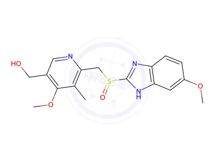 Chemical structure of Esomeprazole Sodium Impurity 172