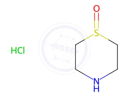 Chemical structure of Thiomorpholine-1-oxide hydrochloride