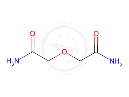 Chemical structure of 2,2'-Oxybisacetamide