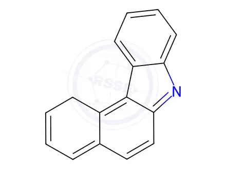 Chemical structure of BENZO(C)CARBAZOLE