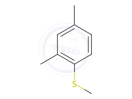 Chemical structure of 2,4-DIMETHYLTHIOANISOLE