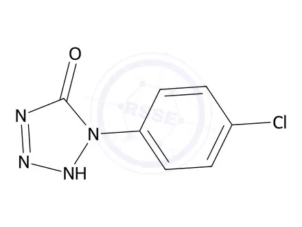Chemical structure of 1-(4-Chlorophenyl)-4,5-dihydro-1H-1,2,3,4-tetrazol-5-one
