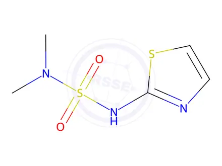 Chemical structure of N,N-Dimethyl-N′-2-thiazolylsulfamide