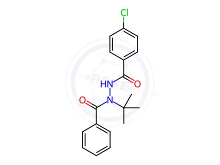 Chemical structure of Chromafenozide Impurity 3 (Halofenozide)