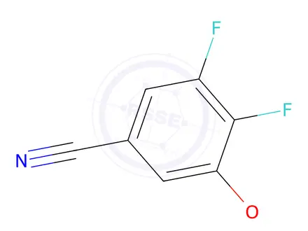 Chemical structure of 3,4-Difluoro-5-methoxybenzonitrile
