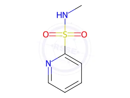 Chemical structure of N-Methylpyridine-2-Sulfonamide