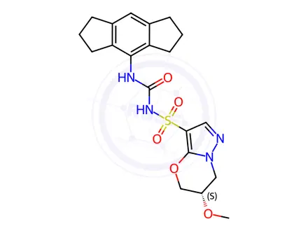 Chemical structure of GDC 2394 Impurity 47
