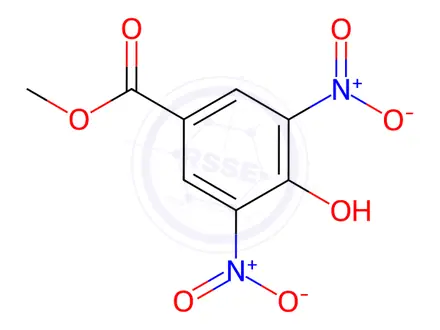Chemical structure of Methyl 4-hydroxy-3,5-dinitrobenzoate