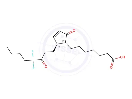 Chemical structure of Lubiprostone Impurity lV
