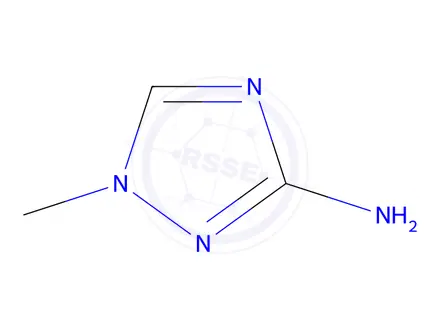 Chemical structure of 1-METHYL-1H-[1,2,4]TRIAZOL-3-YLAMINE HYDROCHLORIDE