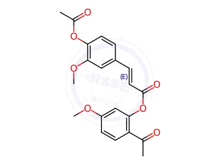 Chemical structure of Ferulic Acid Impurity 10