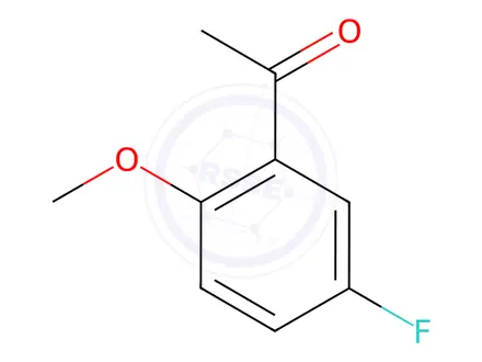 Chemical structure of 5'-Fluoro-2'-methoxyacetophenone
