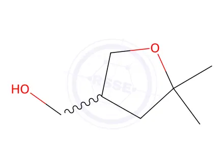 Chemical structure of (5,5-dimethyltetrahydrofuran-3-yl)methanol