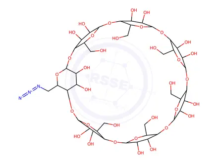 Chemical structure of 6-Monoazido-β-cyclodextrin