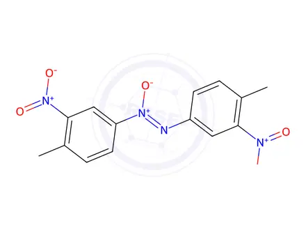 Chemical structure of 2,2-Dinitro-4,4-azoxytoluene