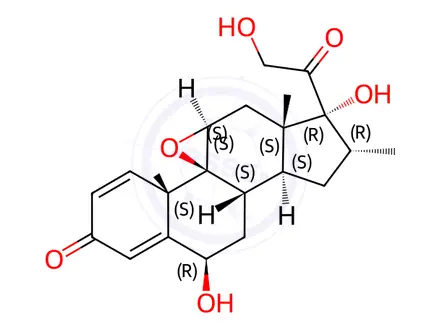 Chemical structure of Dexamethasone Impurity 90