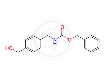 Chemical structure of Benzyl 4-(hydroxymethyl)benzylcarbamate