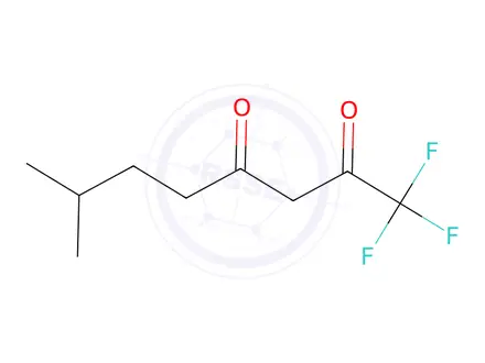 Chemical structure of 1,1,1-Trifluoro-7-methyl-2,4-octanedione