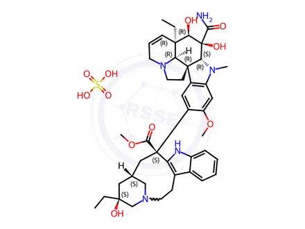 Chemical structure of Vindesine