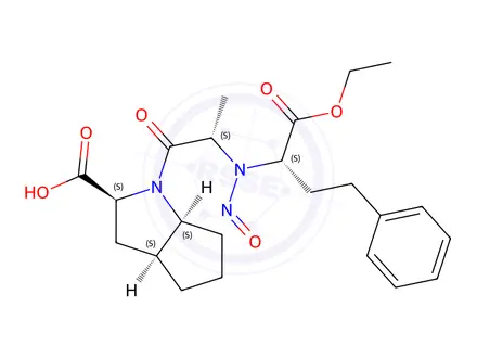 Chemical structure of N-Nitroso Ramipril