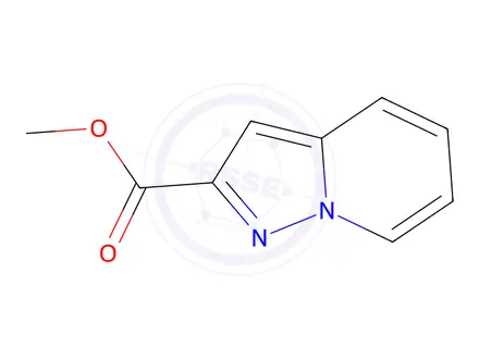 Chemical structure of methyl pyrazolo[1,5-a]pyridine-2-carboxylate