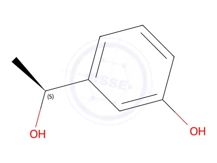 Chemical structure of 3-[(1S)-1-hydroxyethyl]phenol