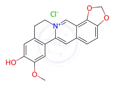 Chemical structure of Tetradehydrocheilanthiofolinium