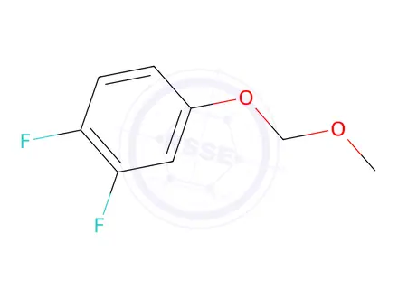 Chemical structure of 1,2-Difluoro-4-(methoxymethoxy)benzene