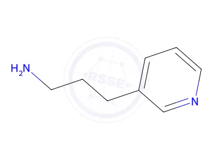 Chemical structure of 3-(3-Pyridyl)propylamine