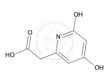 Chemical structure of 2-(4,6-Dihydroxypyridin-2-yl)acetic acid