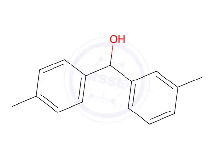 Chemical structure of 3,4'-DIMETHYLBENZHYDROL