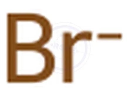 Chemical structure of Bromide in water