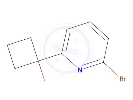 Chemical structure of 1-(6-Bromopyridin-2-yl)cyclobutanol